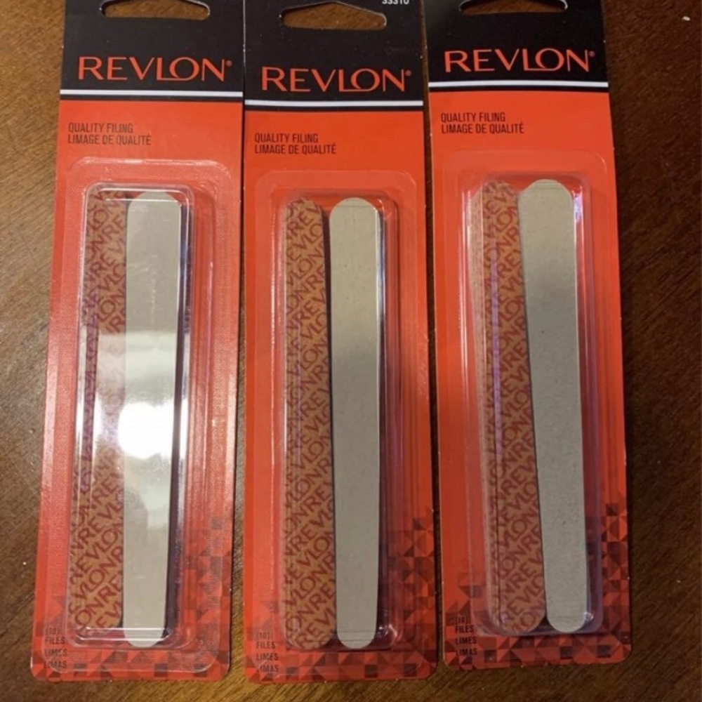 LOT OF 3 - REVLON 33310  QUALITY FILING